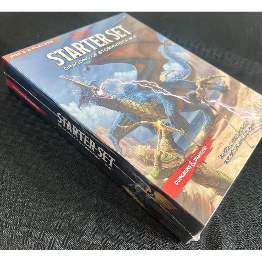 Dungeons & Dragons Starter Set Dragons of Stormwreck Isle D&D 5E NEW Sealed